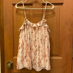 LC Lauren Conrad spaghetti strap tank top.